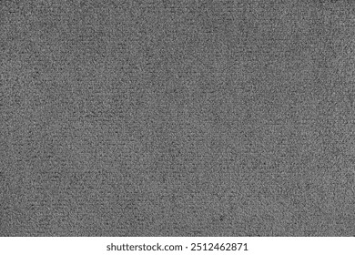 Plain gray colored microfiber detail texture. Structure of suede leather upholstery closeup, macro. Wallpaper, backdrop, textile background.