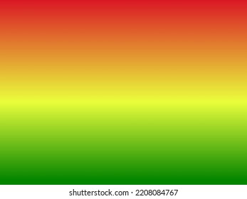 Plain neon red yellow green abstract gradient for soft colorfull background