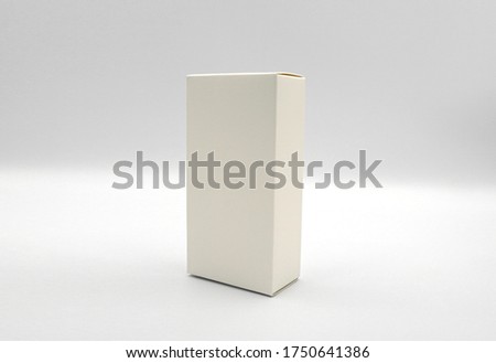 It is a plain paper box mock-up.