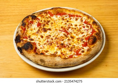 Plain Pizza With Mozzarella Cheese