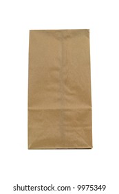 Plain Small Brown Paper Bag