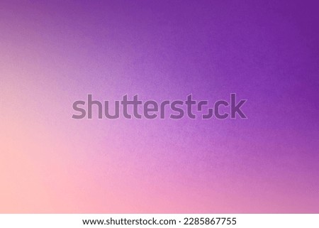 Plain soft purple tone color gradation with sweet light pink orange paint on kraft blank cardboard box or corrugated fiberboard paper texture minimal background with space