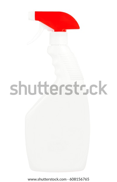 Download Plain White Plastic Trigger Spray Bottle Stock Photo Edit Now 608156765 PSD Mockup Templates