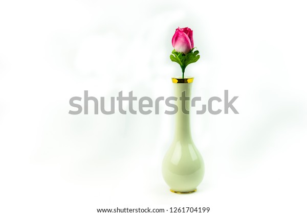 Plain White Vintage European Porcelain Bud Stock Photo Edit Now