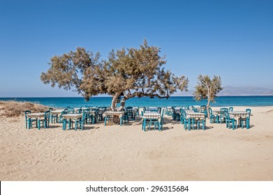 Plaka Beach Naxos Island Greece