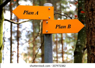 Plan A or Plan B
