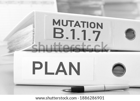 the plan for the coronavirus variant B.1.1.7 - ring folders