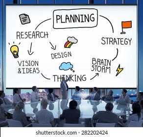 Plan Planning Process Mission Development Concept Stock Photo (Edit Now ...