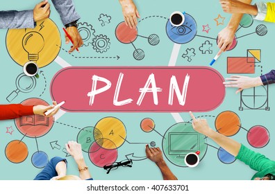 Plan Planning Vision Strategy Tactics Process Stock Photo (Edit Now ...