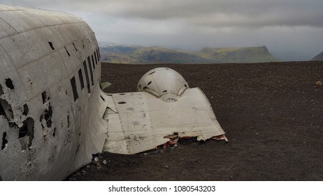 Sólheimasandur Plane Crash | Black Sand Beach | Iceland Landscape