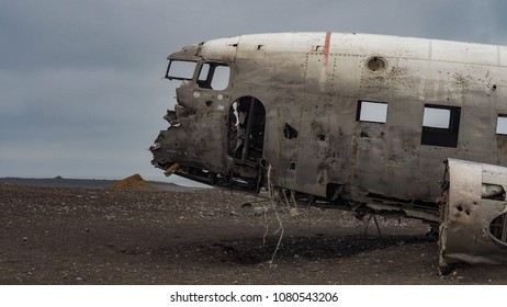 Sólheimasandur Plane Crash | Black Sand Beach | Iceland Landscape