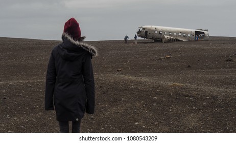 Sólheimasandur Plane Crash | Black Sand Beach | Iceland Landscape