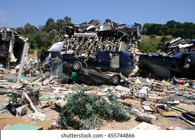 Plane Crash Site From Universal's Summer Blockbuster 