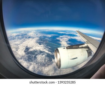 Plane Photo Out Of The Window, Picture Of Planet Earth