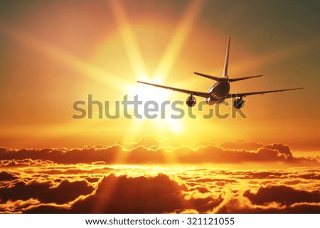 Off to the sun Aviation