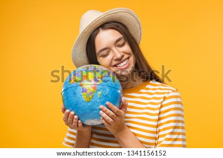 Similar – Image, Stock Photo hugging ball Environment