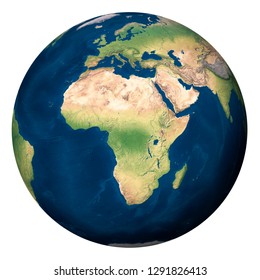 Planet Earth Africa Elements This Image Stock Photo 1291826413 ...