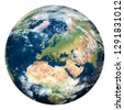 globe earth isolated