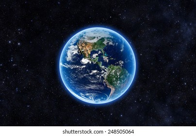 Planet Earth - Elements Of This Image Furnished By NASA