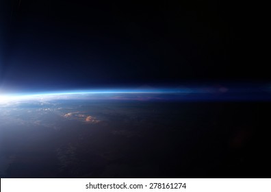 Planet earth from the space. Some elements of this image furnished by NASA