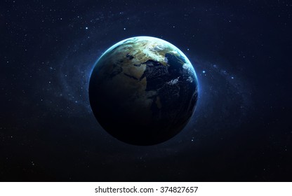 Planet Earth. This image elements furnished by NASA - Shutterstock ID 374827657