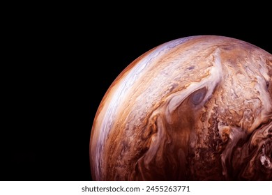 Planet Jupiter. Elements of this image furnished by NASA. High quality photo