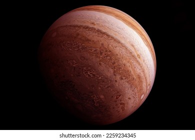 Planet Jupiter on a dark background. Elements of this image furnished by NASA. High quality photo - Powered by Shutterstock