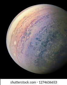 Planet Jupiter (processed from original RAW files of NASA's mission Juno)