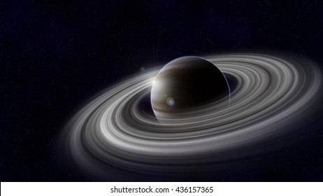 Planet With Rings