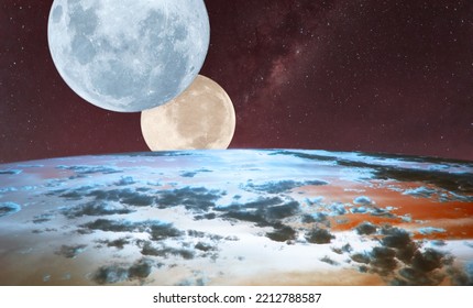 two moons