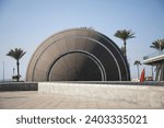 The planetarium at Bibliotheca Alexandrina in Alexandria, Egypt