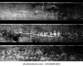 Planks, logs, a drawing of a tree. Background for design and presentations.