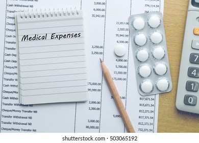 Planning Medical Expenses, Finance Concept