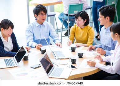Planning meeting at company - Shutterstock ID 794667940