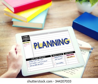 Planning Process Strategy Guidelines Concept