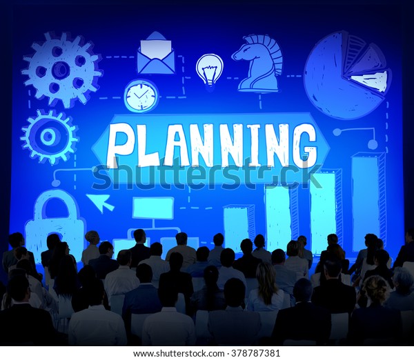 Planning Vision Objectives Guide Process Concept Stock Photo 378787381