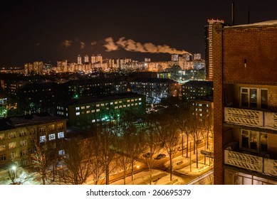 The Plant At Night. On Long Exposures, Perm City