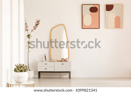 Similar – Image, Stock Photo flowers and succulents on wooden table