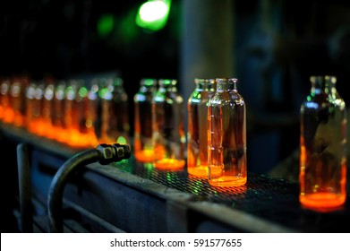 Plant For The Production Of Bottles, Glass Plant