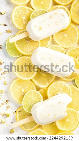 Plant-based and nut-based lemon popsicles, refreshing and delicious with all the flavor of mother earth, cruelty-free