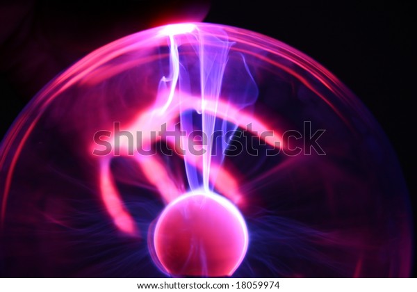 Plasma Ball Stock Photo (Edit Now) 18059974