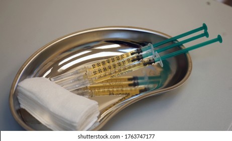 Plasma Blood In Syringes - Prp