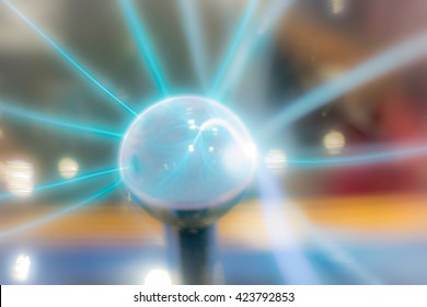 Plasma Static Electricity, Blurred