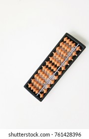 Plastic abacus isolate on white background  - Shutterstock ID 761428396