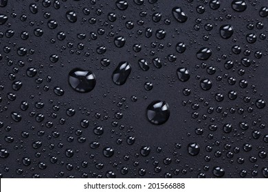 Plastic Background Lotus Effect Hydrophobic Surface Stock Photo ...