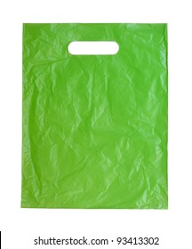 Plastic Bag Isolated On White Background