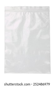 Plastic Bag On A White Background