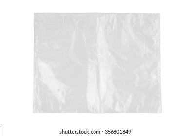 plastic bag white background