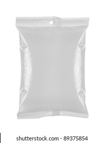 plastic bag snack packaging. for another blank packaging visit my gallery - Shutterstock ID 89375854