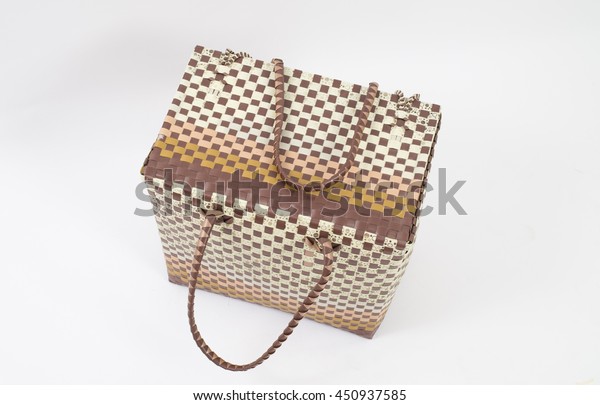 plastic basket purse